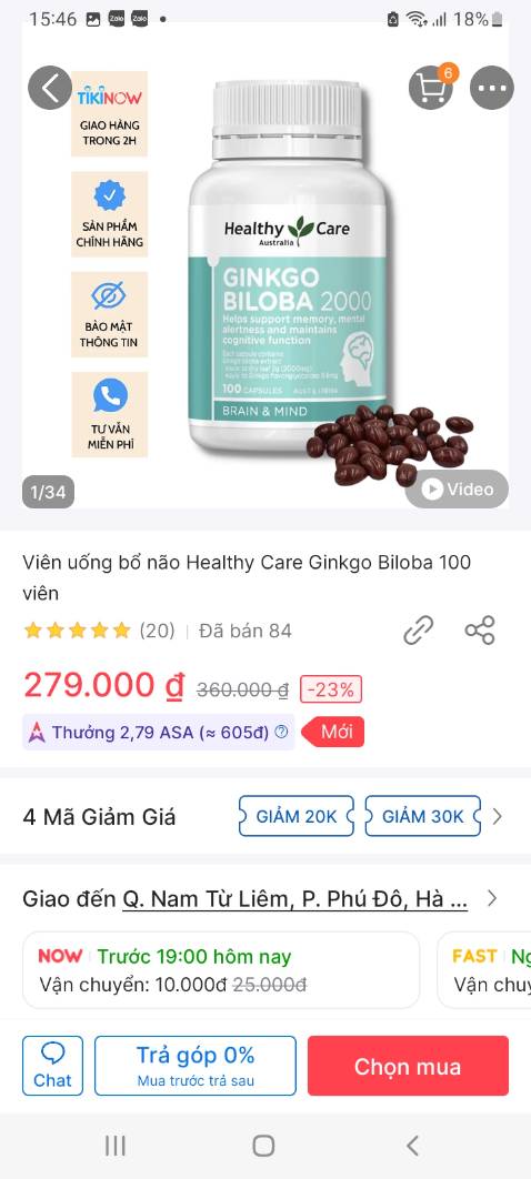 An toàn . Tác dụng tốt . Giảm đau đầu