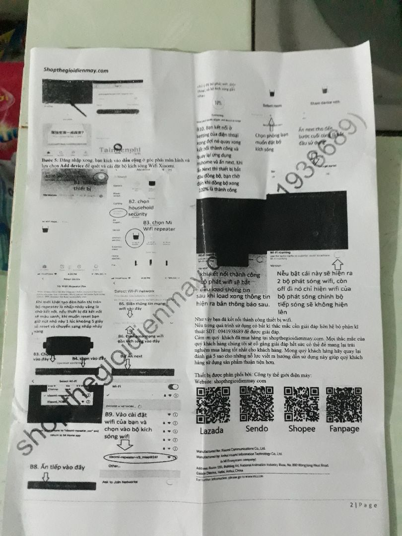 Chỉ không hài lòng ở chỗ tờ giấy hướng dẫn sử dụng kèm theo. Gì mà mờ ơi là mờ, và khó hiểu nữa. Cũng may là chỉ cần tạo được tài khoản MI là nó tự cài đặt. Sản phẩm mình chỉ sử dụng mới 2 ngày nên  hiện tại là khá ok