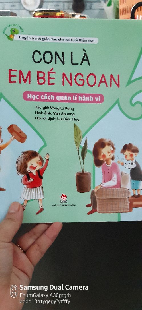 Sách mới in 2022, Bộ sách gồm 6 cuốn. Hình ảnh minh họa dễ thương, sách là những lời hướng dẫn về kĩ năng cho bé bảo vệ bản thân,hình thành thói quen tốt,... Sách có lời chỉ dẫn ngắn gọn.