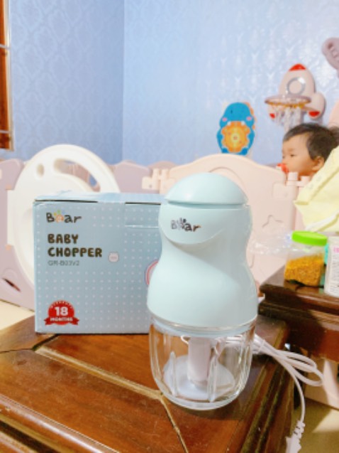 Đóng gói tốt, chuẩn hãng, xay nhanh và mạnh, dùng xay đồ ăn dặm rất tiện, xay được cả hoa quả