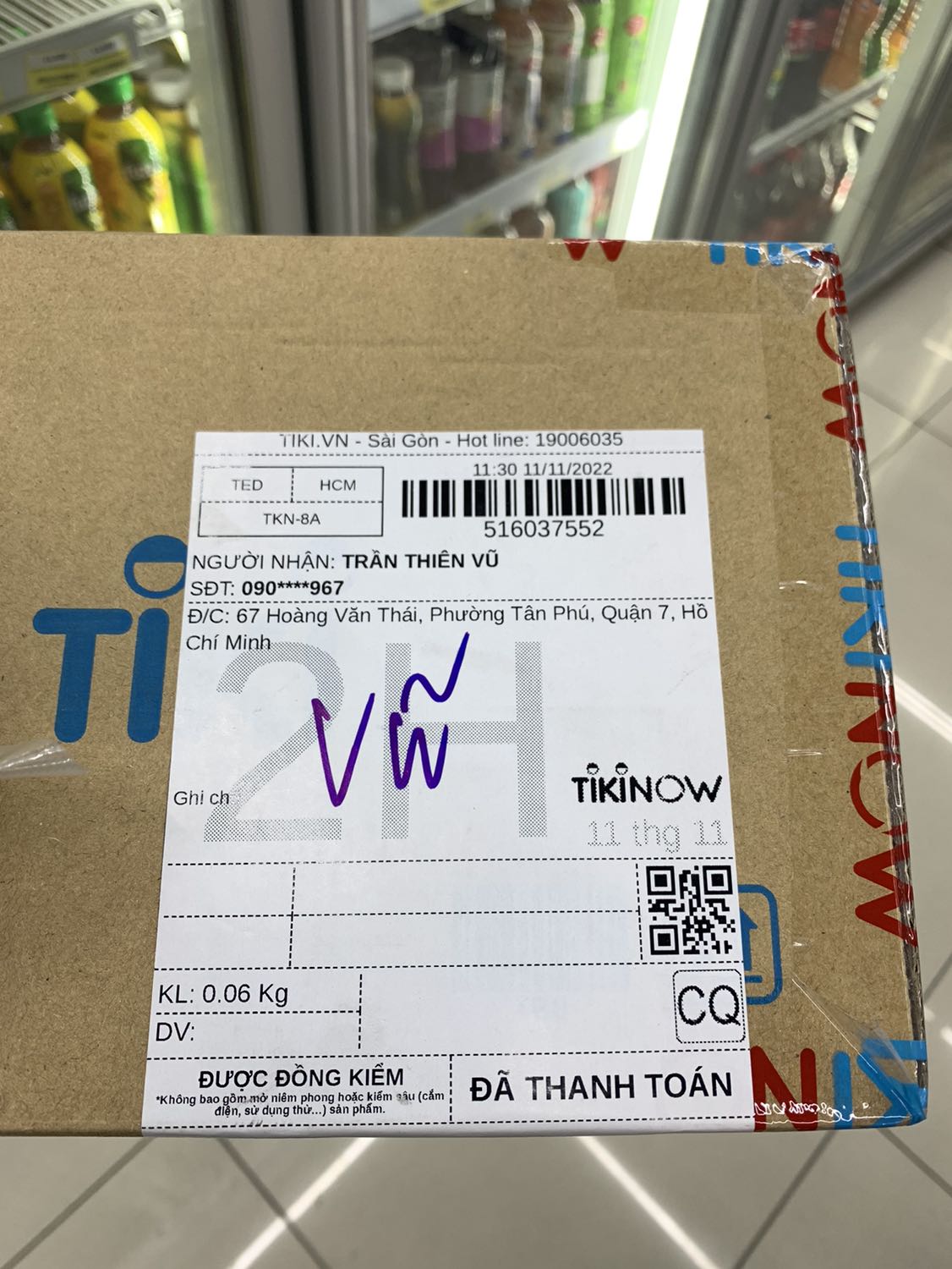 Đơn hàng chưa được giao tới mà đã có Giao hàng thành công?