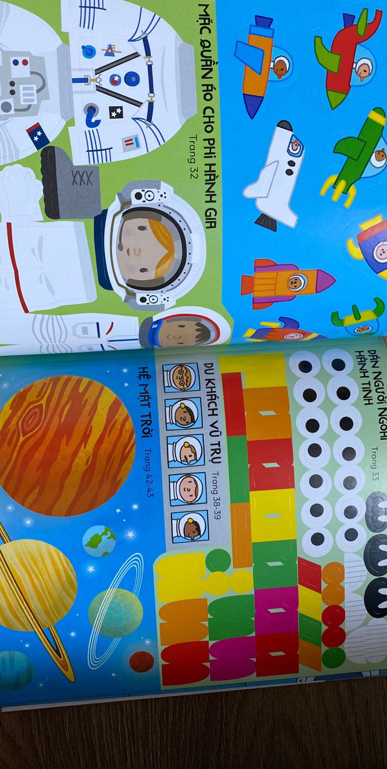 Sách dầy dặn, màu đẹp. Các kiến thức đơn giản, chủ yếu là các trò chơi iq cho bé. Phù hợp từ 3-6t