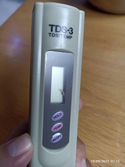 Có cái lá khô trong màn hình lcd