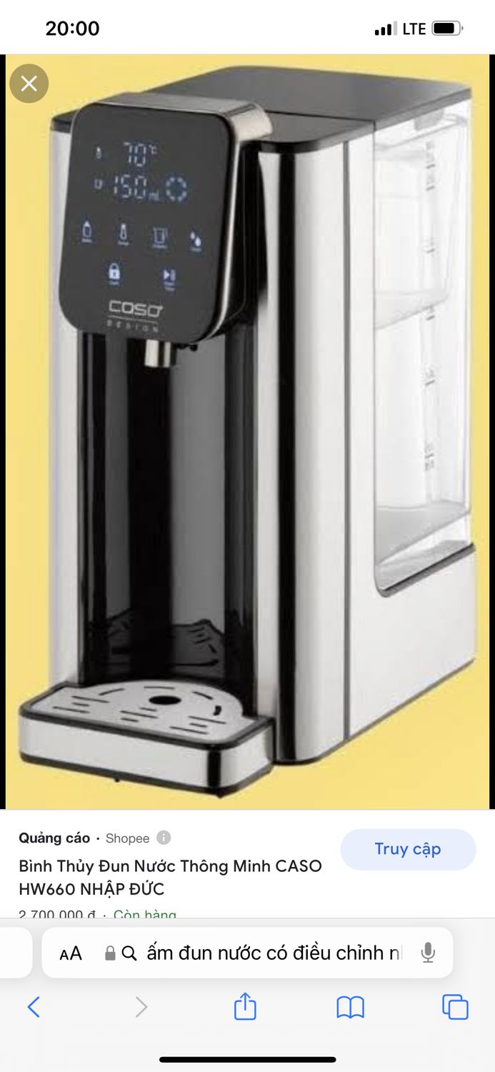 Hàng đúng như mô tả. Tiện dụng. Gia đình có trẻ nhỏ sẽ k lo sai nhiệt độ nước