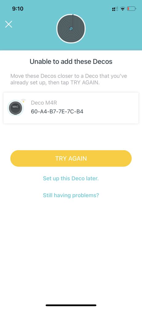 Quá tuyệt, đúng là ko góc chết, đâu cũng wifi căng vạch! Love Tiki!
Cập nhật sau khi dùng 12 tiếng: pack dùng làm main tự động sập, ko thể kết nối lại được
Thay pack khác làm main thì đã ok, nhưng pack trước đó ko thể kết nối lại được mặc dù đã reset và làm theo hướng dẫn trên app
Sau đây tôi sẽ gửi yêu cầu bảo hành/trả hàng, mong Tiki giải quyết sớm giúp Quá tuyệt, đúng là ko góc chết, đâu cũng wifi căng vạch! Love Tiki!
Cập nhật sau khi dùng 12 tiếng: pack dùng làm main tự động sập, ko thể kết nối lại được
Thay pack khác làm main thì đã ok, nhưng pack trước đó ko thể kết nối lại được mặc dù đã reset và làm theo hướng dẫn trên app
Sau đây tôi sẽ gửi yêu cầu bảo hành/trả hàng, mong Tiki giải quyết sớm giúp