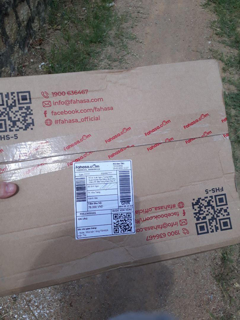 nhà sách đóng hàng kĩ và đẹp lắm nhooo???‍♀️ mình thấy tiki note thông tin tới gần cả tuần mới giao tới mà mới 2 3 ngày đã giao tới rùi ❤❤