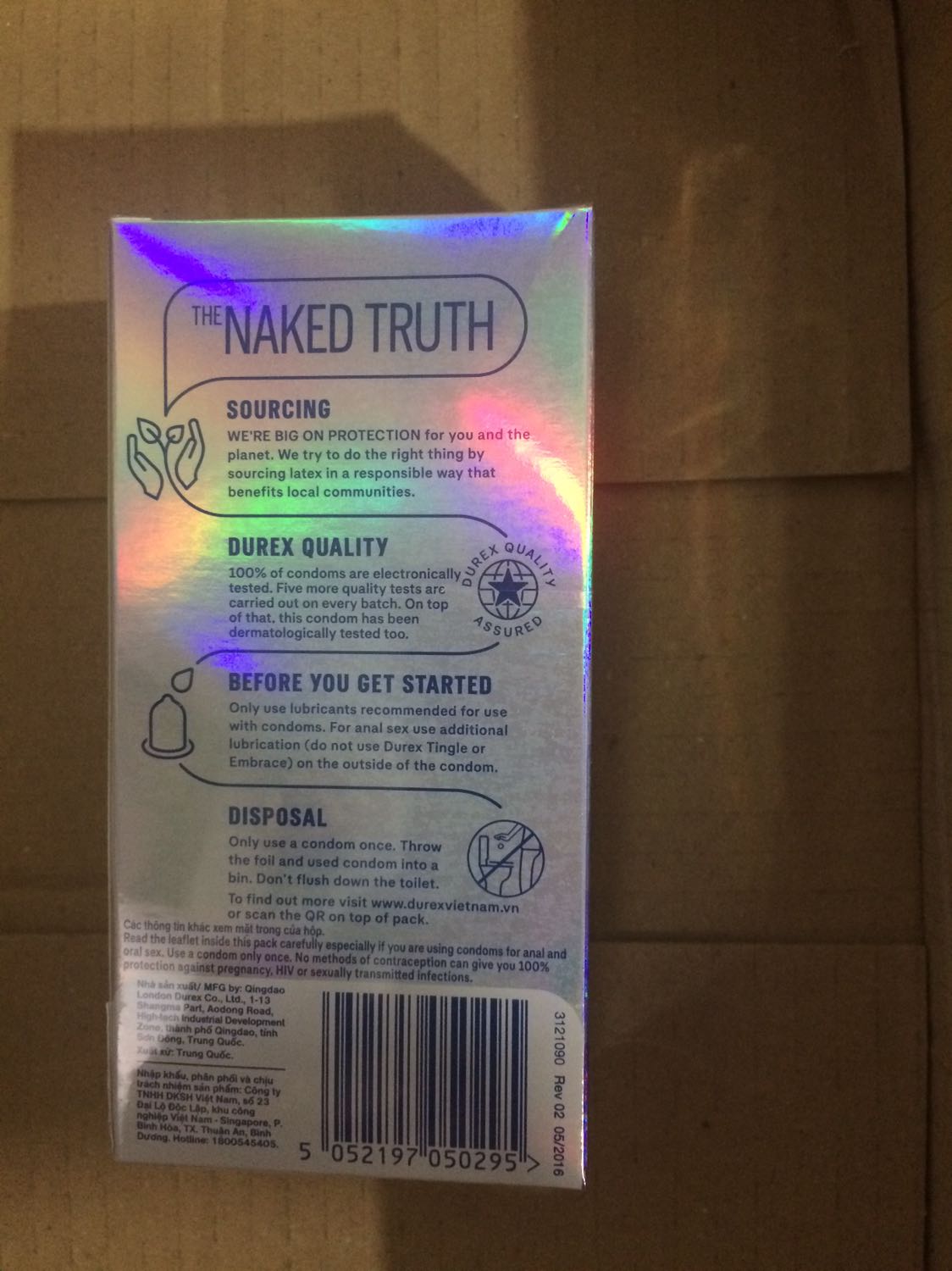 Giao đúng mẫu đã đặt, còn nguyên tem và hsd xa.