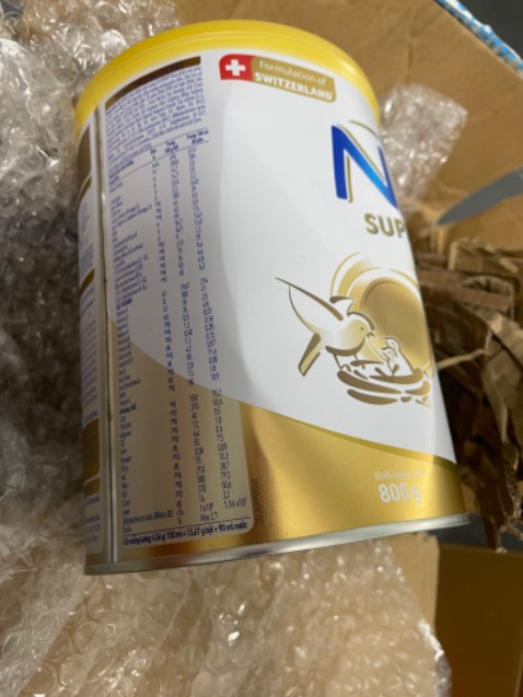 Hộp sữa méo lệch, móp kh còn hình dạng *** sữa