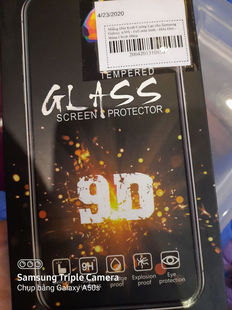chất lượng không đúng như mong đợi. 
cảm nhận được độ trong nhưng không thể mở khóa bằng vân tay được. không được nhạy với bàn phím. trong mục giới thiệu là có thể mở khóa bằn vân tay . hơi thất vọng