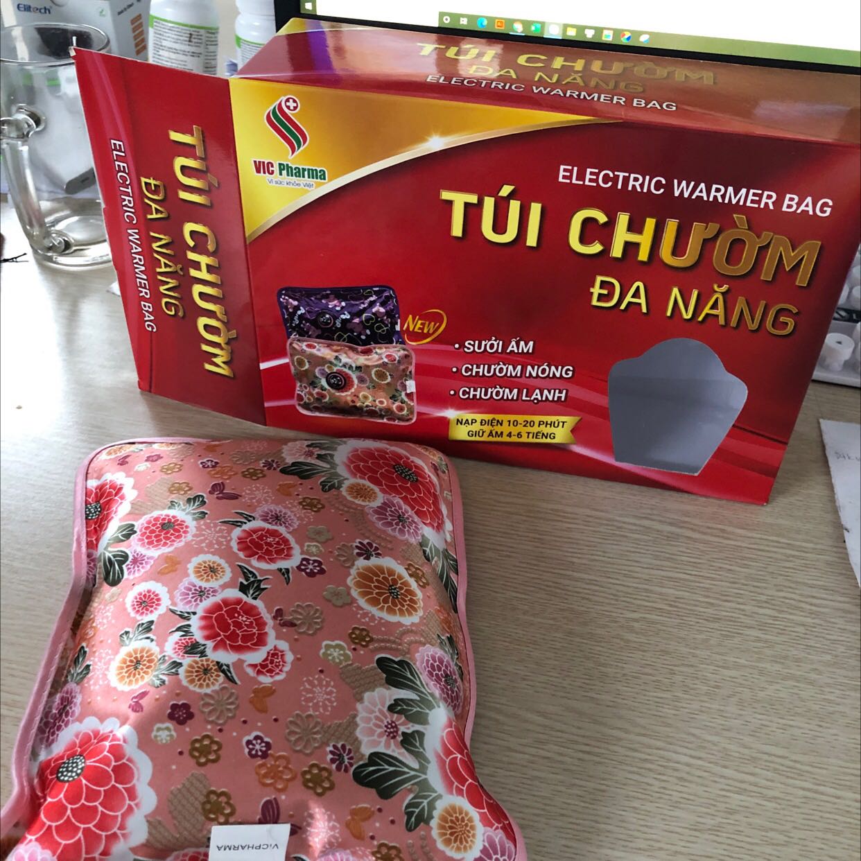 Đăng là túi chườm hướng dương nhưng bán sp vicpharma
Túi cỡ trung nhưng còn nhỏ hơn túi cỡ nhỏ của hướng dương
Dây và túi ko được tinh khôn như Hướng Dương
Mong Nhà bán hàng đổi lại sản phẩm như thông tin trên hình. Xin cảm ơn