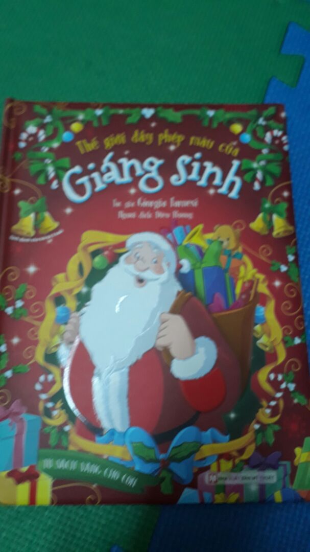 sách khổ lớn, bìa dày, hình màu, sách song ngữ, đẹp