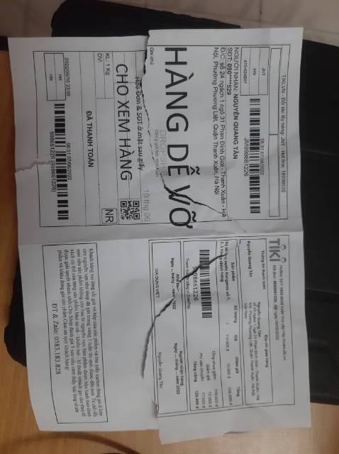 Lõi lọc bị lỗi, lắp vào lọc được khoảng 5p thì hỏng máy luôn, k lọc được,  lõi số 2 bị ra cát sạn đen rất nhiều, mình rất thiện chí liên hệ với shop qua số điện thoại *** trên hóa đơn để giải quyết thiệt hại nhưng shop lươn lẹo, đổ lỗi đủ kiểu. 
Mình đã đề nghị gọi video trực tiếp cho shop để xác nhận nhưng shop không phản hồi, đề nghị cho người qua kiểm tra shop bảo chỉ bán onl, lõi lọc không bảo hành. Mình quay video đầy đủ theo yêu cầu gửi shop nhưng shop lươn lẹo k chịu trách nhiệm dù giá trị đơn hàng không lớn. 
Shop bán hàng không có tâm, không uy tín, quá tệ hại. Lõi lọc bị lỗi, lắp vào lọc được khoảng 5p thì hỏng máy luôn, k lọc được,  lõi số 2 bị ra cát sạn đen rất nhiều, mình rất thiện chí liên hệ với shop qua số điện thoại *** trên hóa đơn để giải quyết thiệt hại nhưng shop lươn lẹo, đổ lỗi đủ kiểu. 
Mình đã đề nghị gọi video trực tiếp cho shop để xác nhận nhưng shop không phản hồi, đề nghị cho người qua kiểm tra shop bảo chỉ bán onl, lõi lọc không bảo hành. Mình quay video đầy đủ theo yêu cầu gửi shop nhưng shop lươn lẹo k chịu trách nhiệm dù giá trị đơn hàng không lớn. 
Shop bán hàng không có tâm, không uy tín, quá tệ hại.