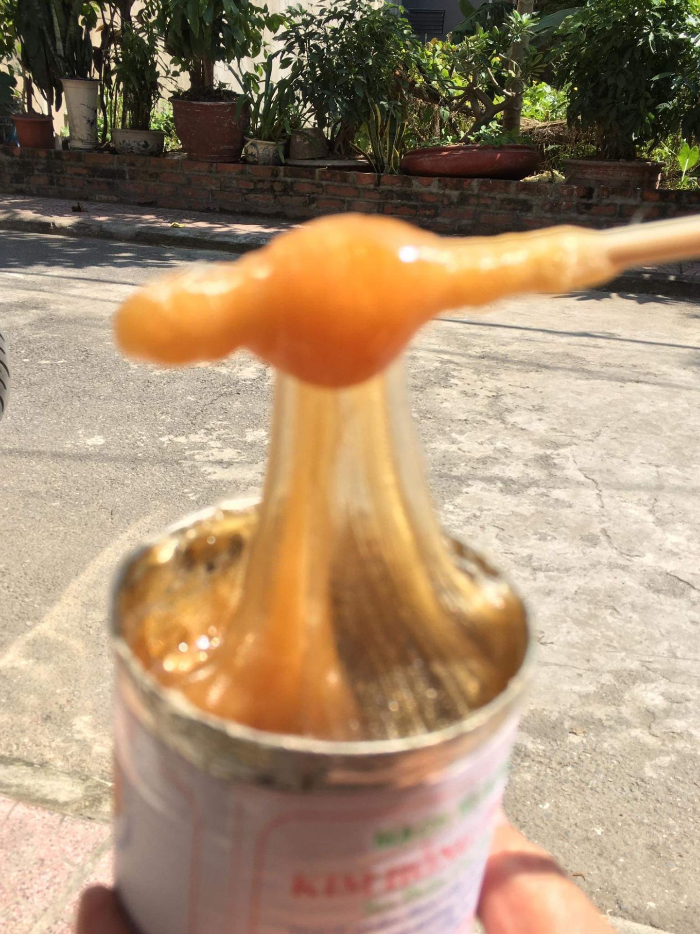 mạch nha ngon, thơm, sánh đặc đúng kiểu truyền thống. ăn vào vị ngọt thanh của mạch nha, chứ không phải ngọt của đường. đây là điểm mình thích nhất. ăn mạch nha tráng miệng sau bữa ăn vừa ngon vừa tốt cho tiêu hoá. điểm trừ là *** thiếc nhìn không đẹp.nên đựng trong hũ thủy tinh thì nhìn sang hơn và bảo quản tốt hơn