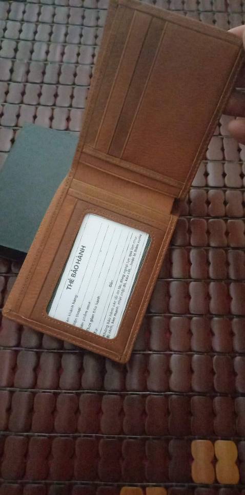 Nhận hàng Ví rất đẹp và da xị  .đáng giá tiền .cảm ơn shop nhiều