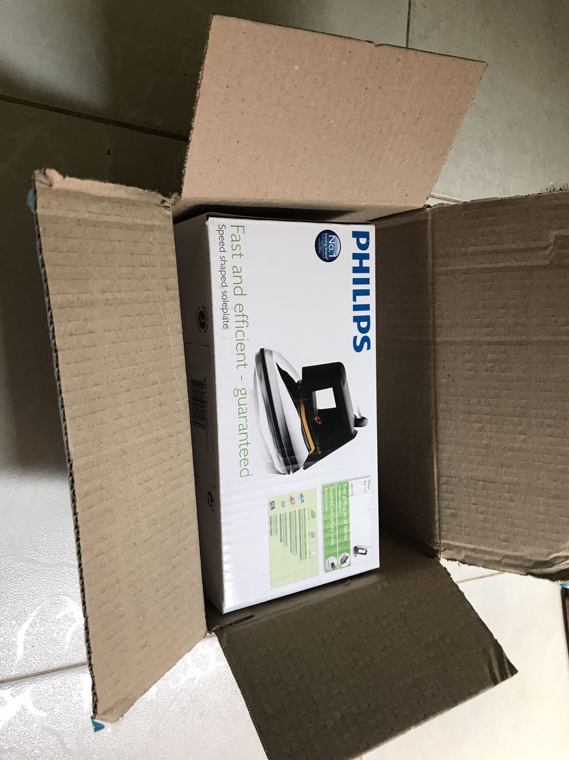 Bàn ủi đẹp như hình, chưa dùng nên chưa biết chất lượng thế nào.
Tiki hàng nhanh chóng chưa tới 24h đã nhận được sp trên tay.