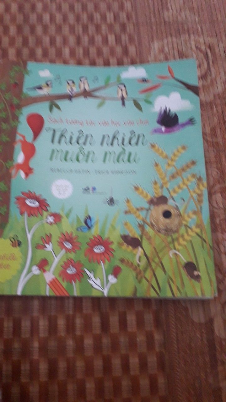 Shop giao nhanh. Sách có nhiều hoạt động thú vị giúp tương tác hiệu quả với con. Sẽ ủng hộ shop những lần sau