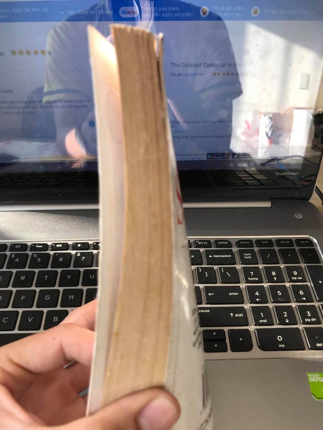 Mọi thứ TIki giao hàng rất tốt chi có điều giấy không được tốt. Mặc dù đã chuẩn bị tâm lý nhưng mình vẫn hơi buồn khi giấy làm chất lượng như giấy tái chế . Khuyên các bạn nên mua bookcare đễ giữ sách tốt hơn , luyện english được