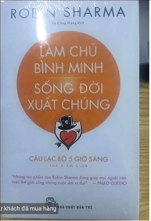 sách mới ok chất lượng ổn không phụ sự kì vọng 
giao hành nhanh đóng gói cẩn thận 
( hình ảnh mang tc minh hoạ )