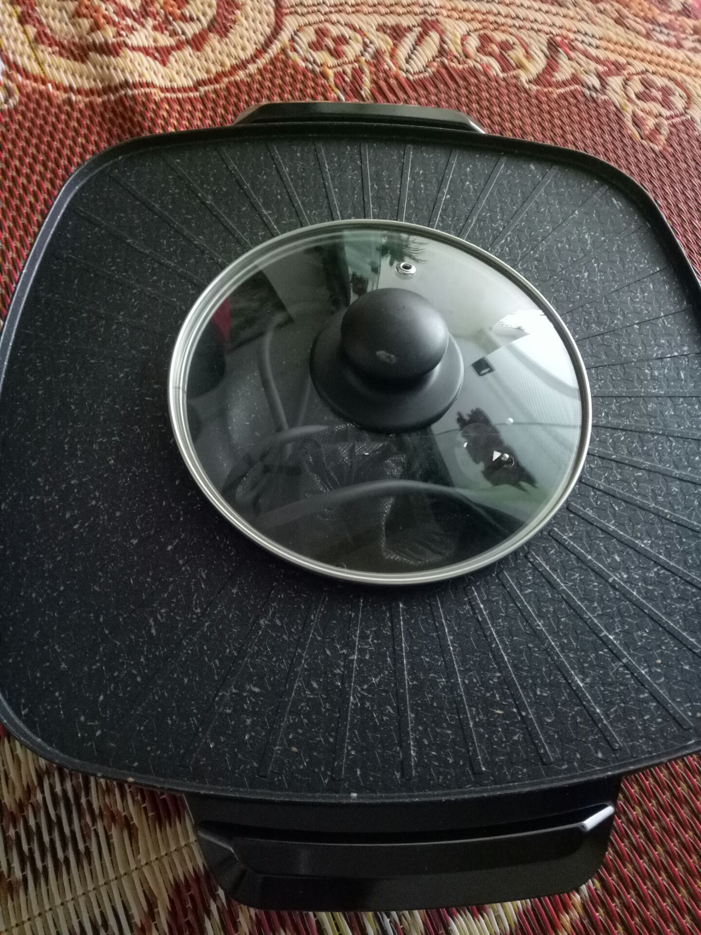 hàng đã nhận nhung ko có khay chữa dầu thừa