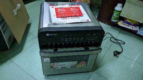 Hàng mới nhưng đã bốc hộp.  đóng gói hàng ko kỹ thùng bị móp rất may máy ko bị sao.mong shop đóng gói cẩn thận.