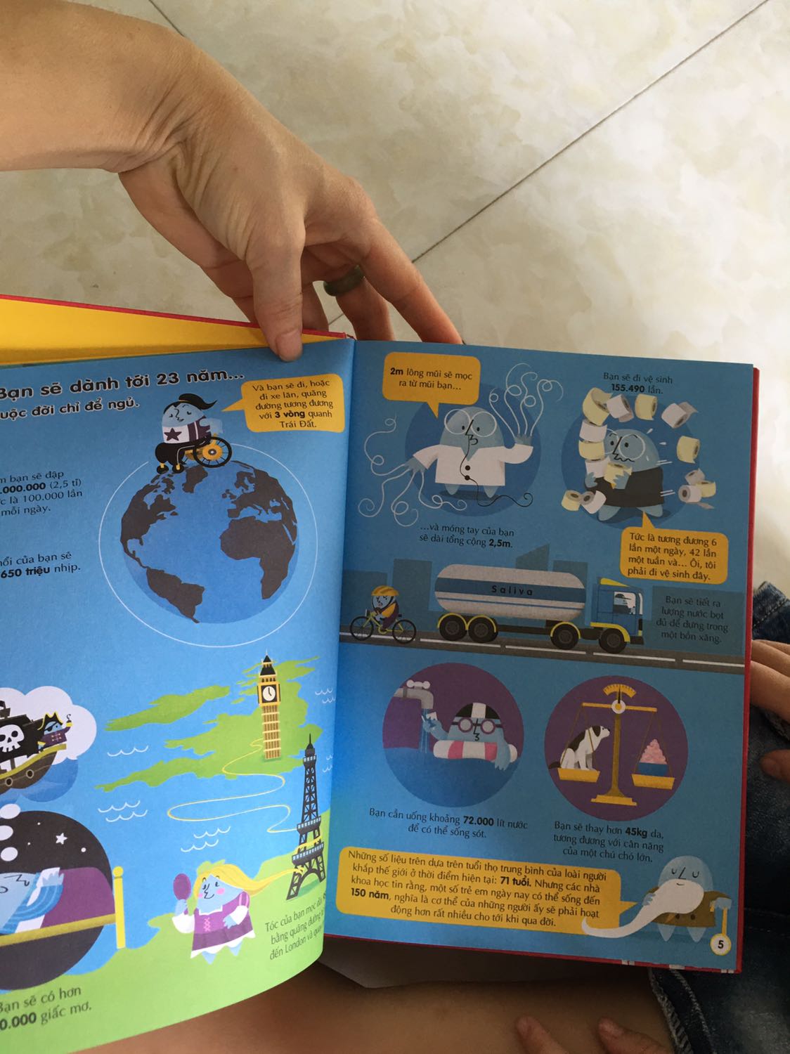 Quá tuyệt khi mua sách ở Tiki! Hàng giao thùng còn nguyên vẹn đẹp quá còn không muôn bóc! Sách được bọc cẩn thận cả túi bóng nha mọi người! Chất lượng giấy rất đẹp!  Nội dung hấp dẫn bắt mắt cho cả người lớn và bé! Bìa cứng nha! Nói chung sách của nxb Đinh Tị là ưng lắm nè!