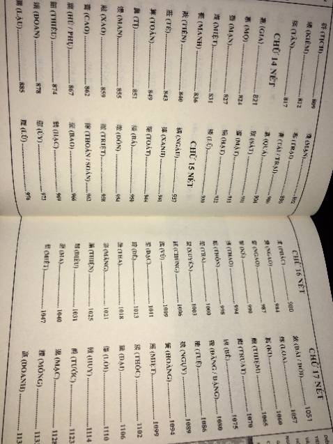 Quyển 3 dày hơn 2 quyển còn lại một chút, quá là bự luôn kkk. Mục lục từ chữ 10 nét đến 18 nét. 
Sách đáng tin tưởng cho người muốn học hay để nghiên cứu thêm về chữ Hán. (Hoặc ai mua về đọc vui thôi cũng được, nhiều cái thú vị :))) mình là mình mê dữ lắm. Sách được bao bọc kĩ, đóng gói cẩn thận.)
______
Con xin chân thành cảm ơn các vị nhóm chủ biên, hai vị Giáo Sư và Tiến sĩ, nhóm biên soạn, nhóm dịch giả đã dày công tạo nên bộ sách đáng giá này 🔥