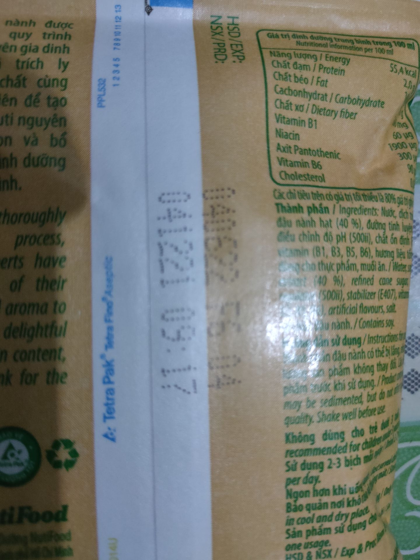 shop gói hàng phải nói là rất cẩn thận, sản phẩm còn hạn sử dụng khá xa! Nói chung là rất hài lòng!!!  tặng shop 5 sao!