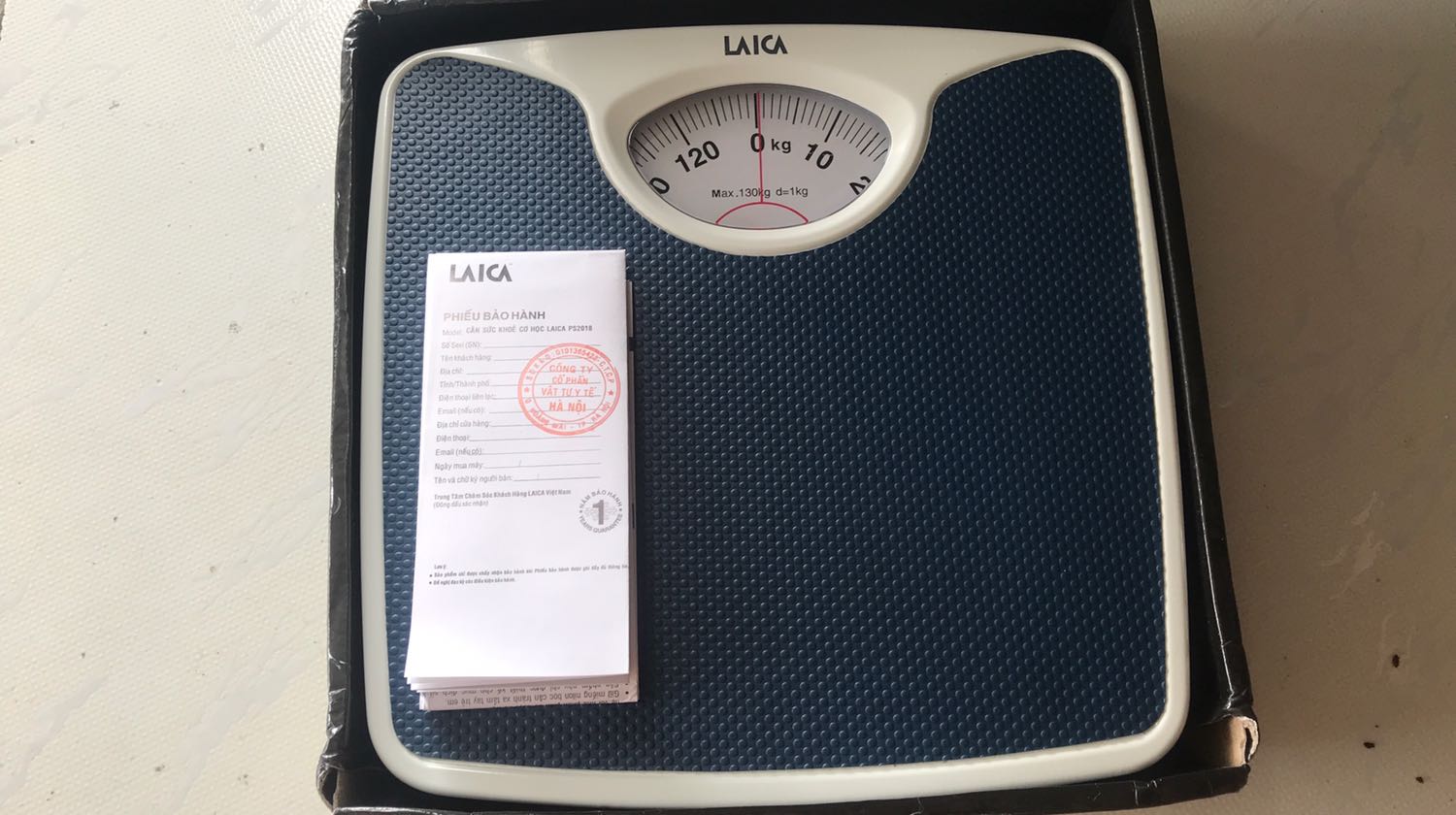 Rất ưng ý sản phẩm cân Laica , giao hàng nhanh chóng . Cảm ơn Shop và Tiki .