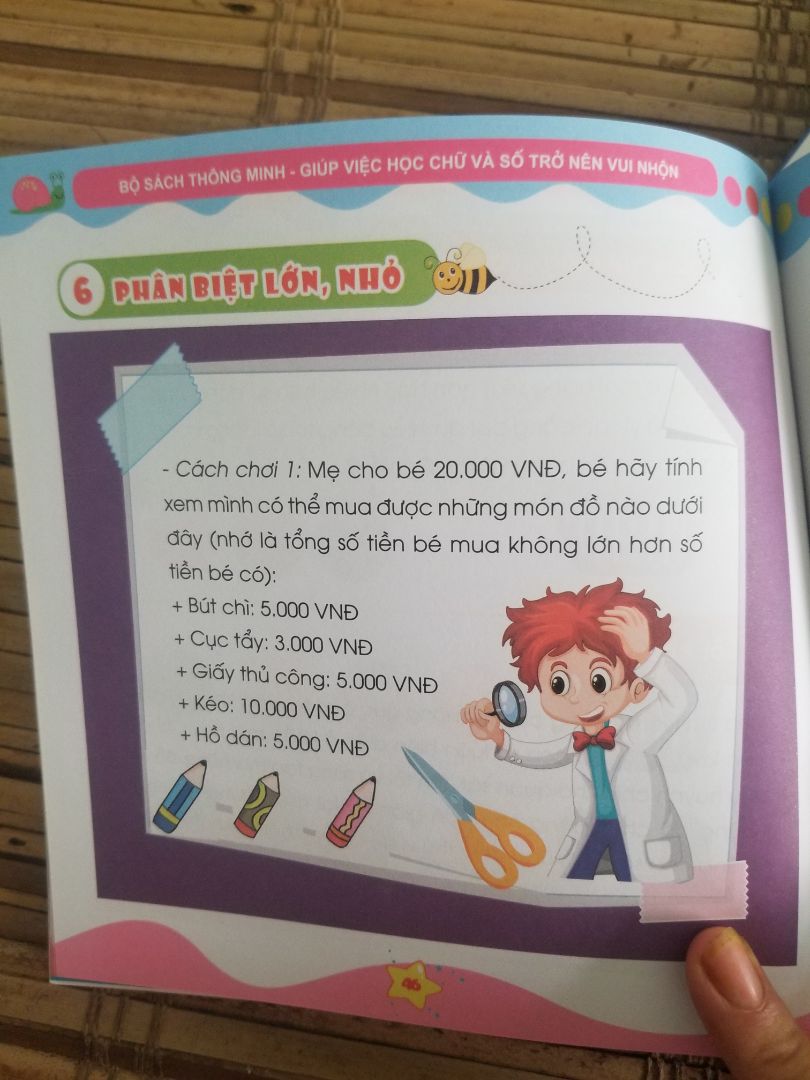 sách k phù hợp với độ tuổi lại quá đắt, nội dung thì sơ sài   k hài lòng chút nào.mua 1 lần thôi k có lần thứ 2