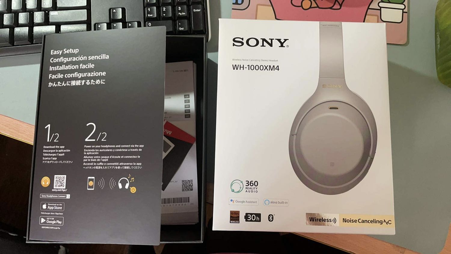 Quá nhanh. Mình lượn lờ sản phẩm vài lần. Trúng TIKI giảm 5tr790k. Áp mã moca 300k. Còn 5tr5. Quá đẹp cho 1 cuộc tình khô máu 🥰🥰🥰
Chất lượng nhạc hay. Mình mới đeo nên hơi đau đầu chút vì chưa quen. Chống ồn cực tốt.  nghe thấy tiếng quạt nhẹ thôi, ko rõ tẹo nào.
Mình liên kết dễ dàng với iphone nhưng laptop thì hơi mệt chút.
Các bạn ấn giữ nút nguồn tầm 7s thì sẽ hiện MX4 trên laptop nhé. Tai nghe sẽ kích thích Bluetooth pairing. Mình mày mò cách này trên youtube :)))