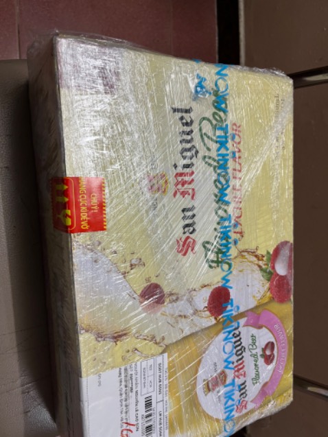 Giao hàng nhanh, đóng gói cẩn thận, dễ uống, chưa có quà tặng