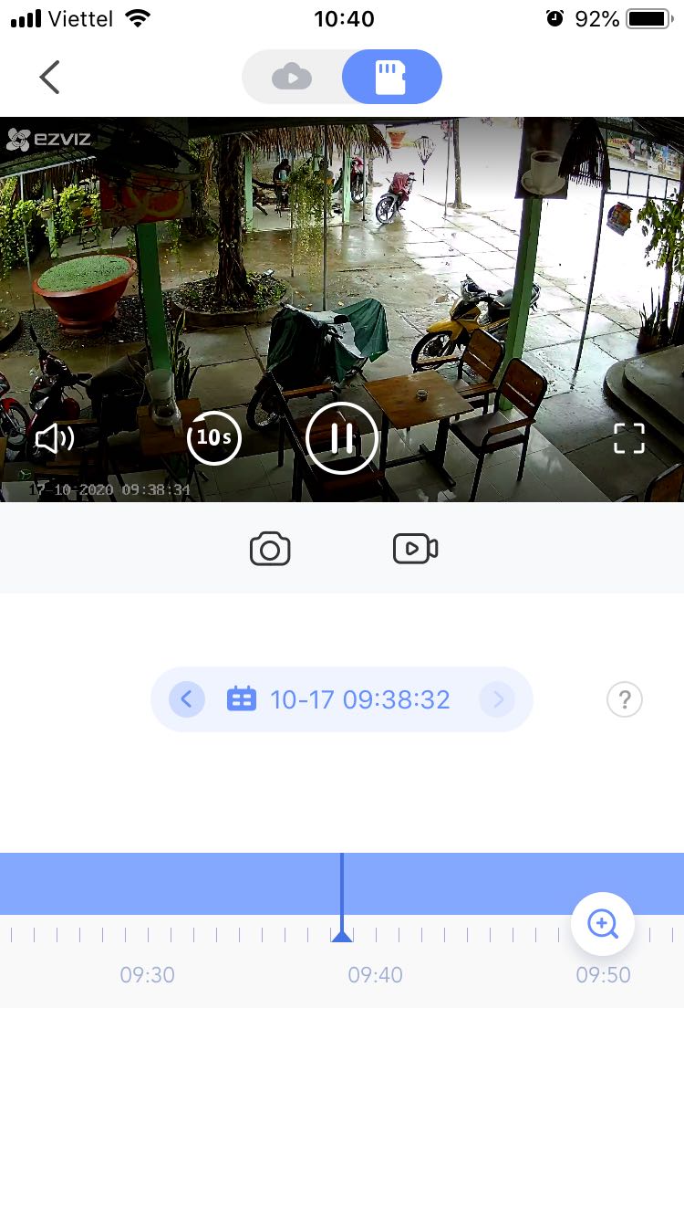 Tiki giao hàng tuyệt vời! Giao trước thời hạn và sản phẩm vận chuyển an toàn đến tay người nhận. 
Nhưng về sản phẩm: camera này bị lỗi là KHÔNG TUA NHANH được khi xem lại lịch sử video. (Kèm hình minh họa)!