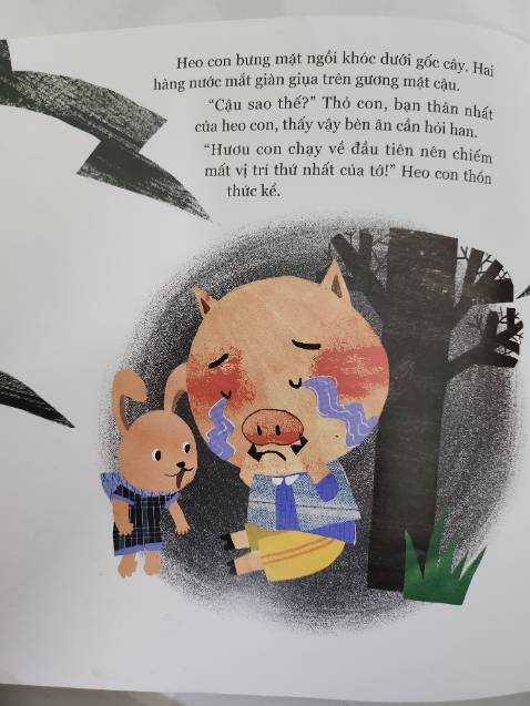 Bé rút ra được bài học: không thắng cũng chẳng sao. Nội dung truyện hay, hình ảnh ngộ nghĩnh.