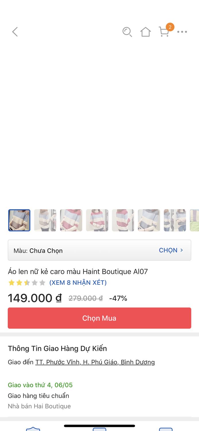 Mình nhận hàng rồi nhưng sp không đúng như hình, mình muốn trả lại, giá mình mua cũng cao hơn