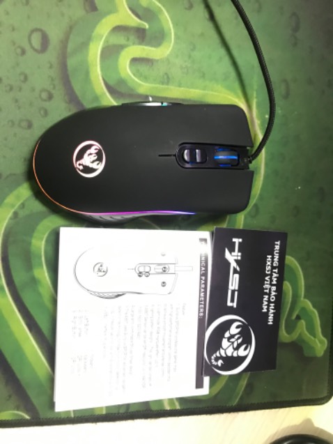 Hàng được đóng hộp kỹ càng. Chuột xài ổn, những nút tính năng làm việc ổn