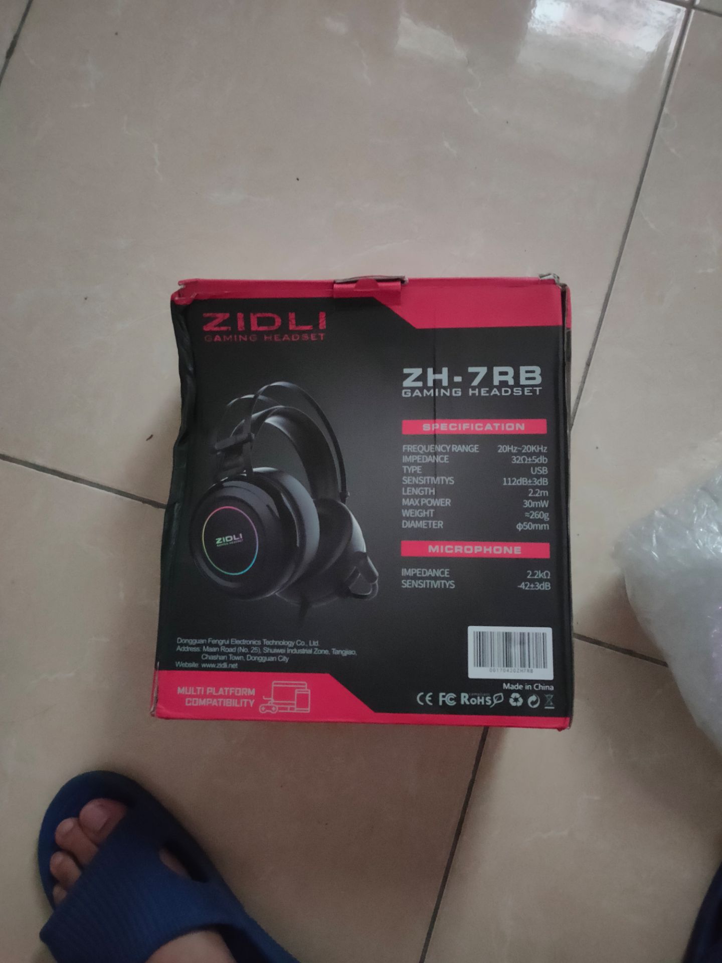 tốt hộp bị móp méo tí