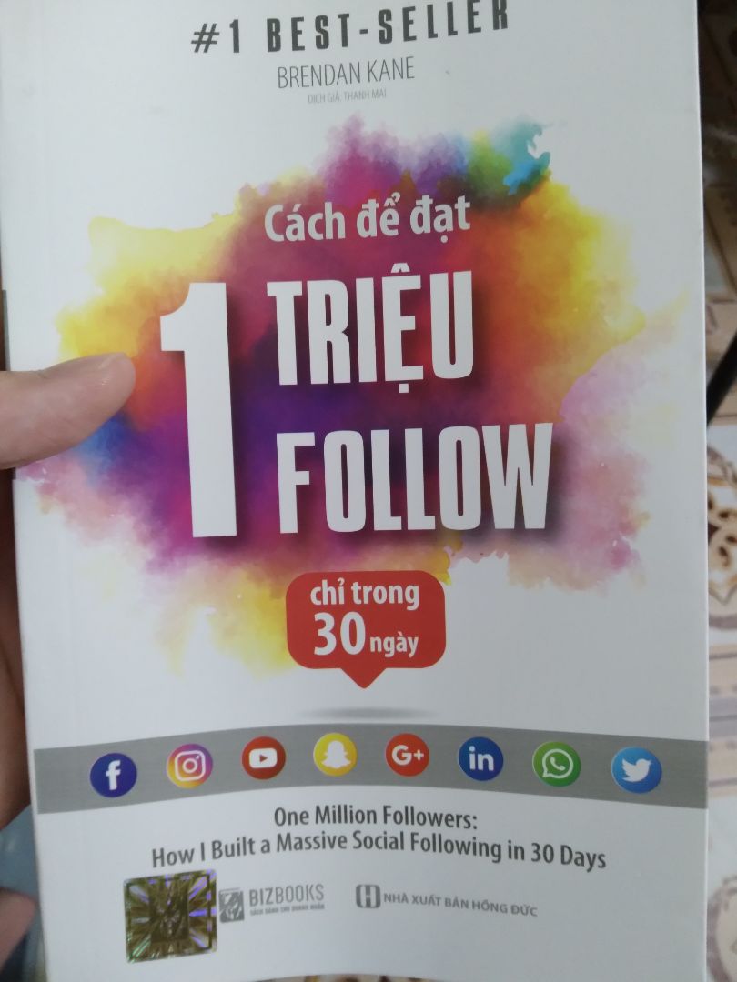 Tiki giao hàng đúng hẹn
nội dung sách hay, tác giả có kinh nghiệm làm việc vs những người và những cty nổi tiếng, cảm giác đọc rất thu hút và dễ hiểu, ko quá lý thuyết và hoàn toàn có thể áp dụng đc nếu làm đúng. nên mua cuốn sách này