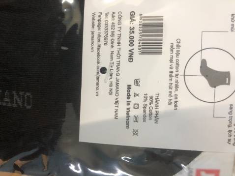 Tất cổ dài Jamano
Đặt sáng, chiều có luôn quá nhanh quá nguy hiểm. Hộp đẹp, cầm rất lịch sự chuyên nghiệp. sản phẩm thì quá okia so với giá tiền trên bao bì. chất mêm thoáng, đi cực kì thoải mái. giá rẻ mà không ngờ luôn, tem mác đóng gói đẹp. 5* cho shop, ủng hộ dài dài.