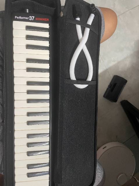 Giá hợp lý và giao hàng khá nhanh. Về phần âm thanh, tiếng của đàn thiên về bass nhưng có 1 lưu ý là nút thoát hơi nằm ở phía mặt dưới đàn và nút khá cứng nên bấm lâu gây mỏi tay.