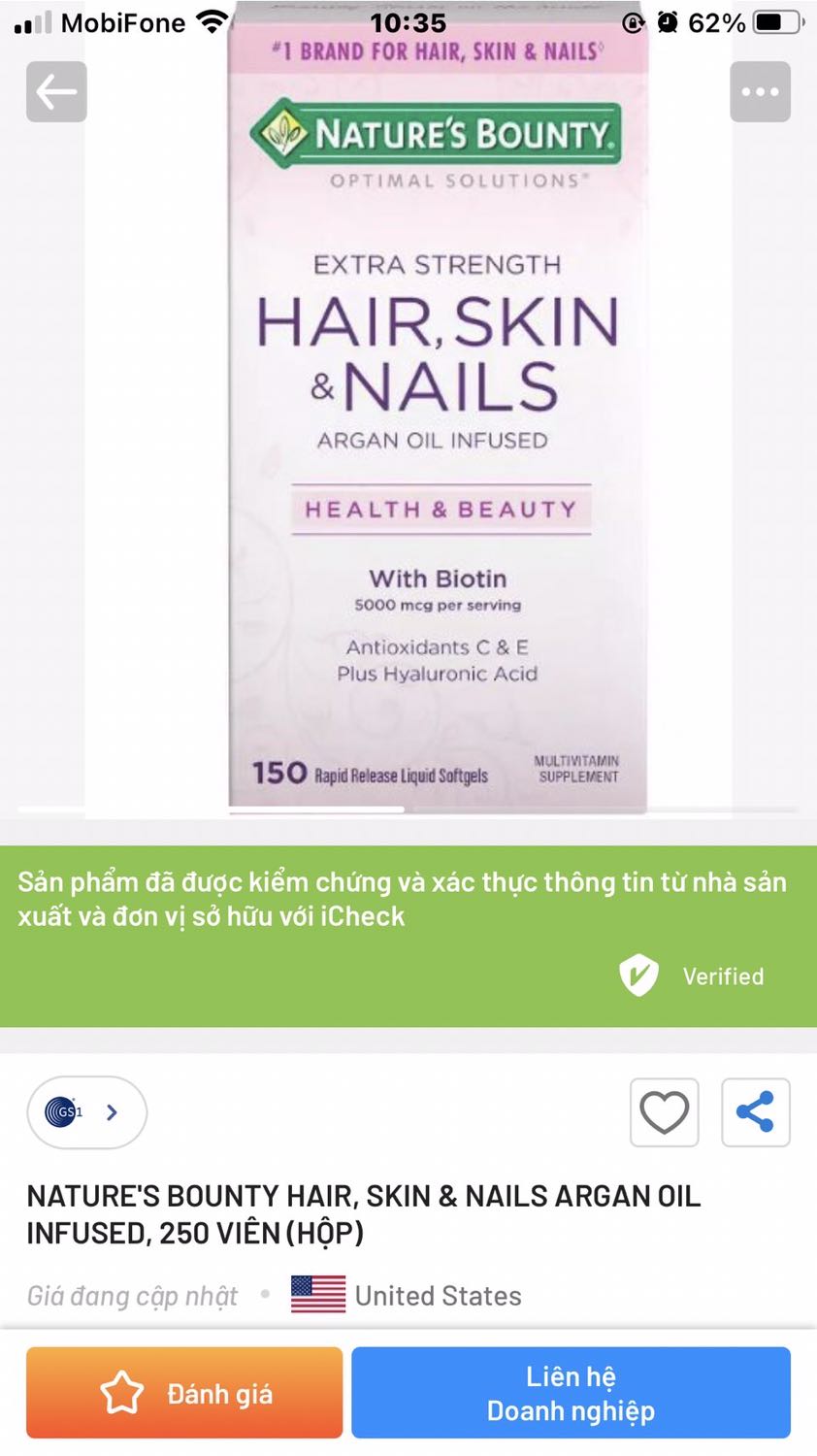 Đã nhận hàng và check mã , oke 
Hy vọng sp tốt như mong đợi