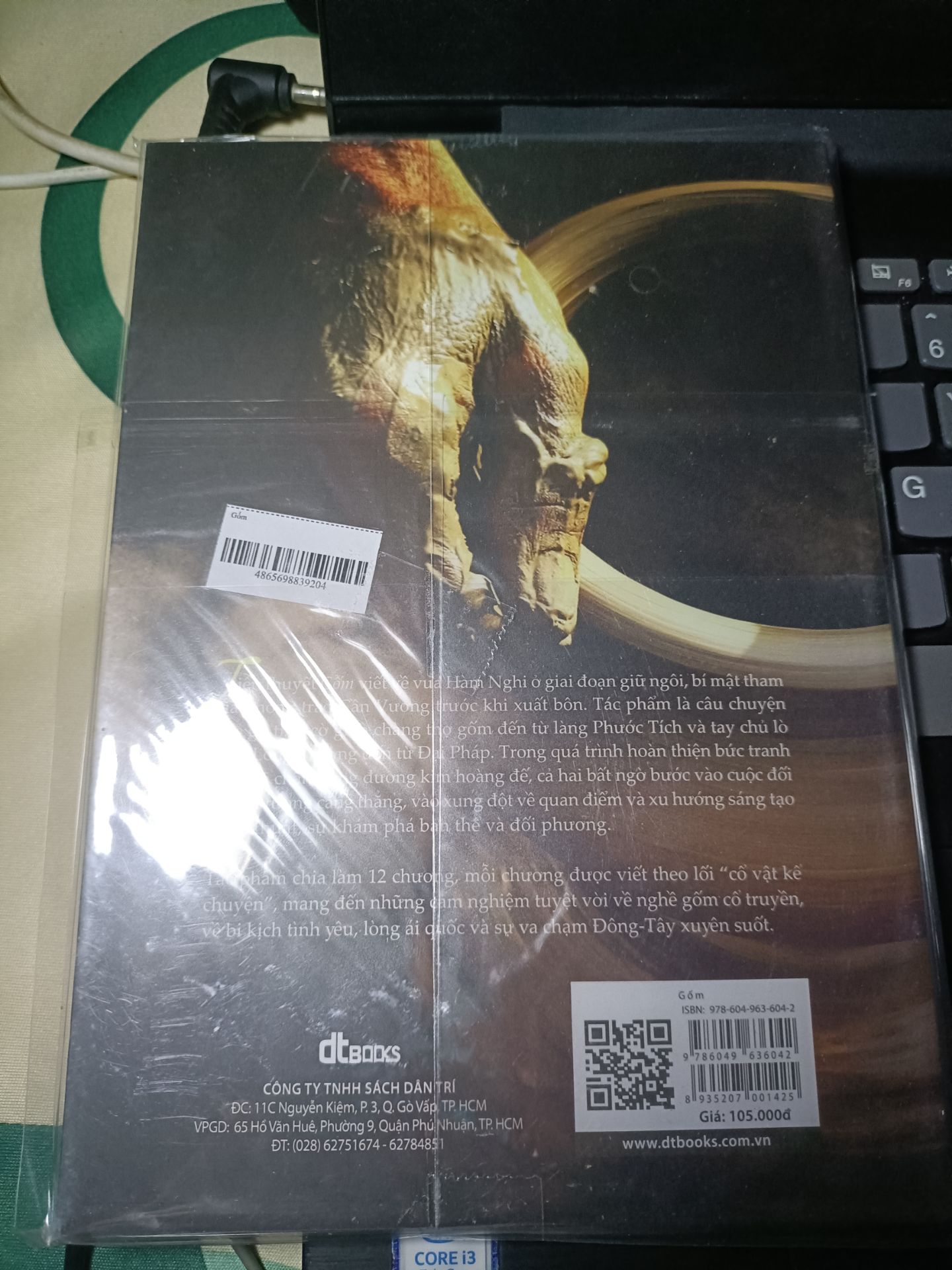 Ý tưởng khá thú vị đấy chứ, vì nó là về gốm chứ không phát vua Hàm Nghi