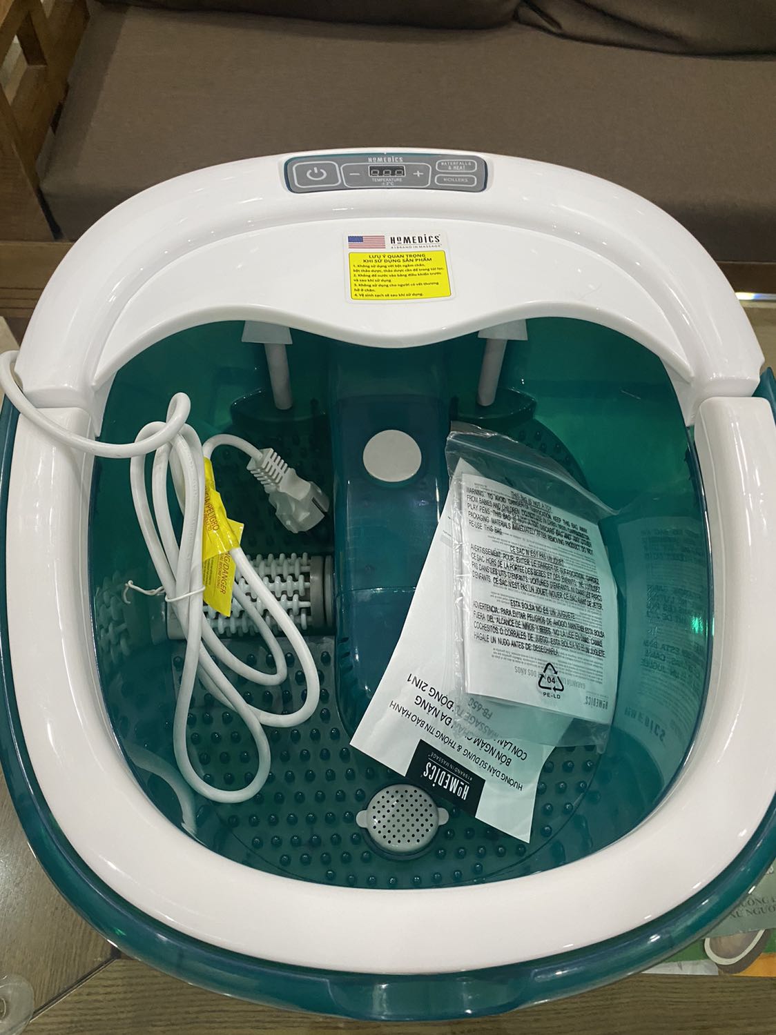 Giao hàng hơi lâu những đóng gói chắc chắn cẩn thận, dùng thích, thoải mái, nên mua nha mọi người. Rất đáng tiền!