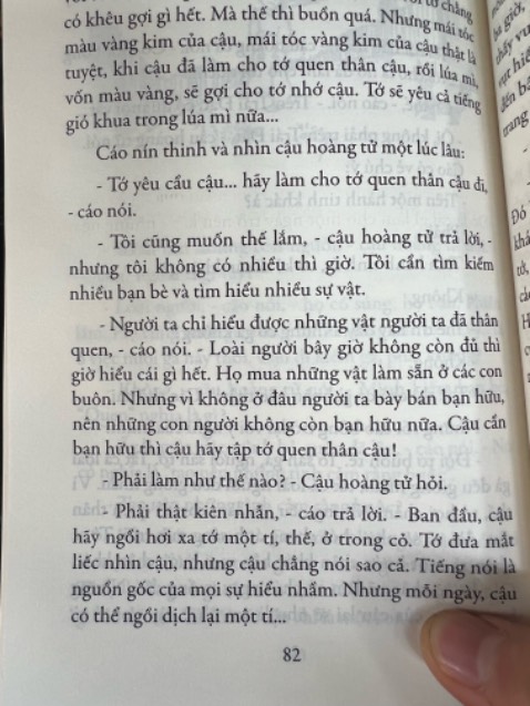 Một cuốn sách cổ tích gắn tag 6+ nhưng mình mỗi lần đọc cũng phải suy ngẫm đôi chút. Về nhân sinh, cuốn sách cũng là tiếng lòng của tác giả. Và cuốn sách cũng là tiếng lòng của bản thân mình, người lớn thật phức tạp. Nhỉ?