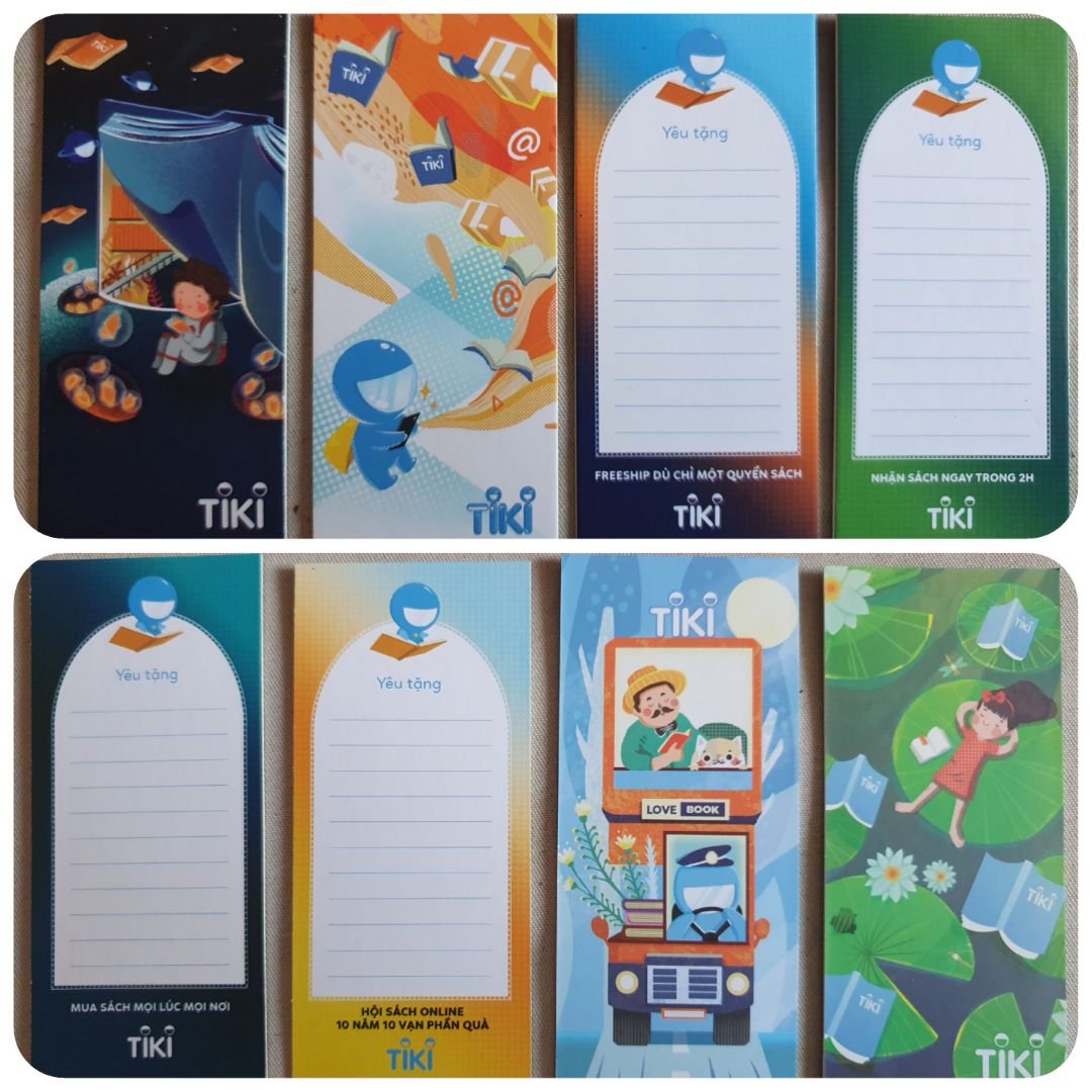 Mua sách trong đợt HSO nên giá tốt. bookmark tặng kèm đẹp. 
Mong lần sau tiki đóng gói các đơn hàng sách kĩ lưỡng hơn. (Có giấy mút, hay màng xốp hơi). Vì chỉ để sách nằm không trong thùng carton đi xa rất dễ bị gãy, gấp cạnh hay gáy sách.