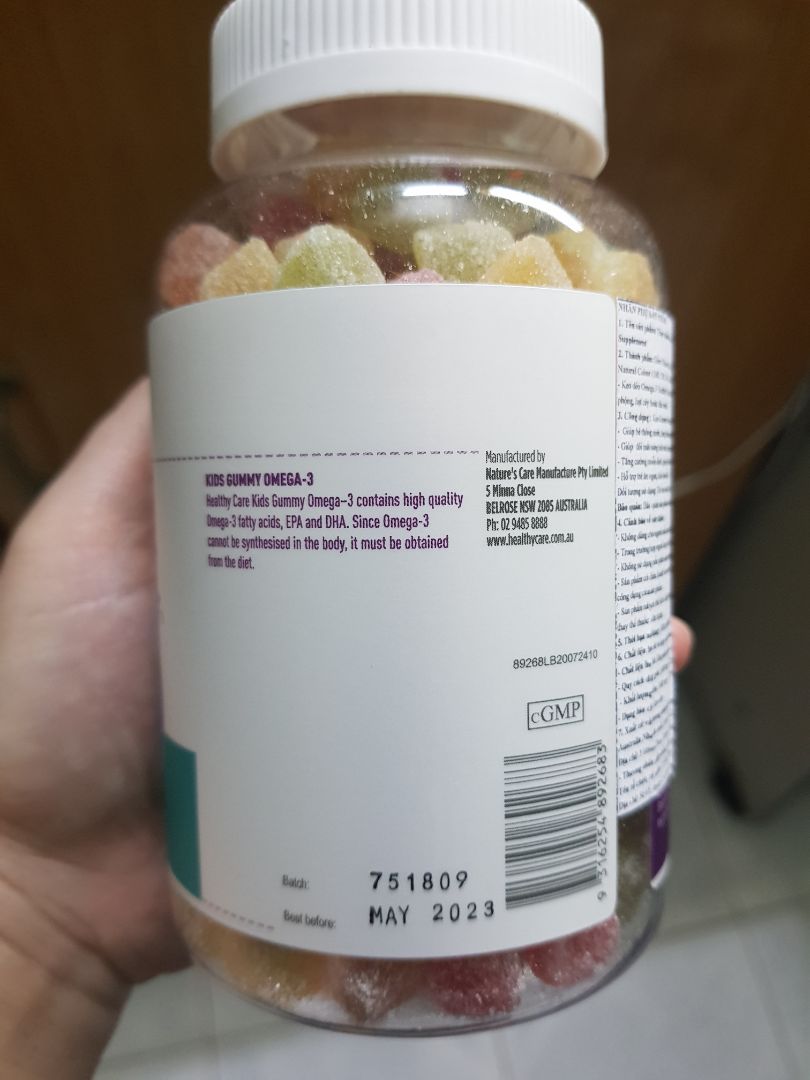 giá khuyến mãi khá rẻ, date xa tới tháng 5/2023, giao hàng nhanh, hiệu Healthy Care của Úc thì ok rồi, khá an tâm với chất lượng sản phẩm khi cho bé dùng. giá khuyến mãi khá rẻ, date xa tới tháng 5/2023, giao hàng nhanh, hiệu Healthy Care của Úc thì ok rồi, khá an tâm với chất lượng sản phẩm khi cho bé dùng.