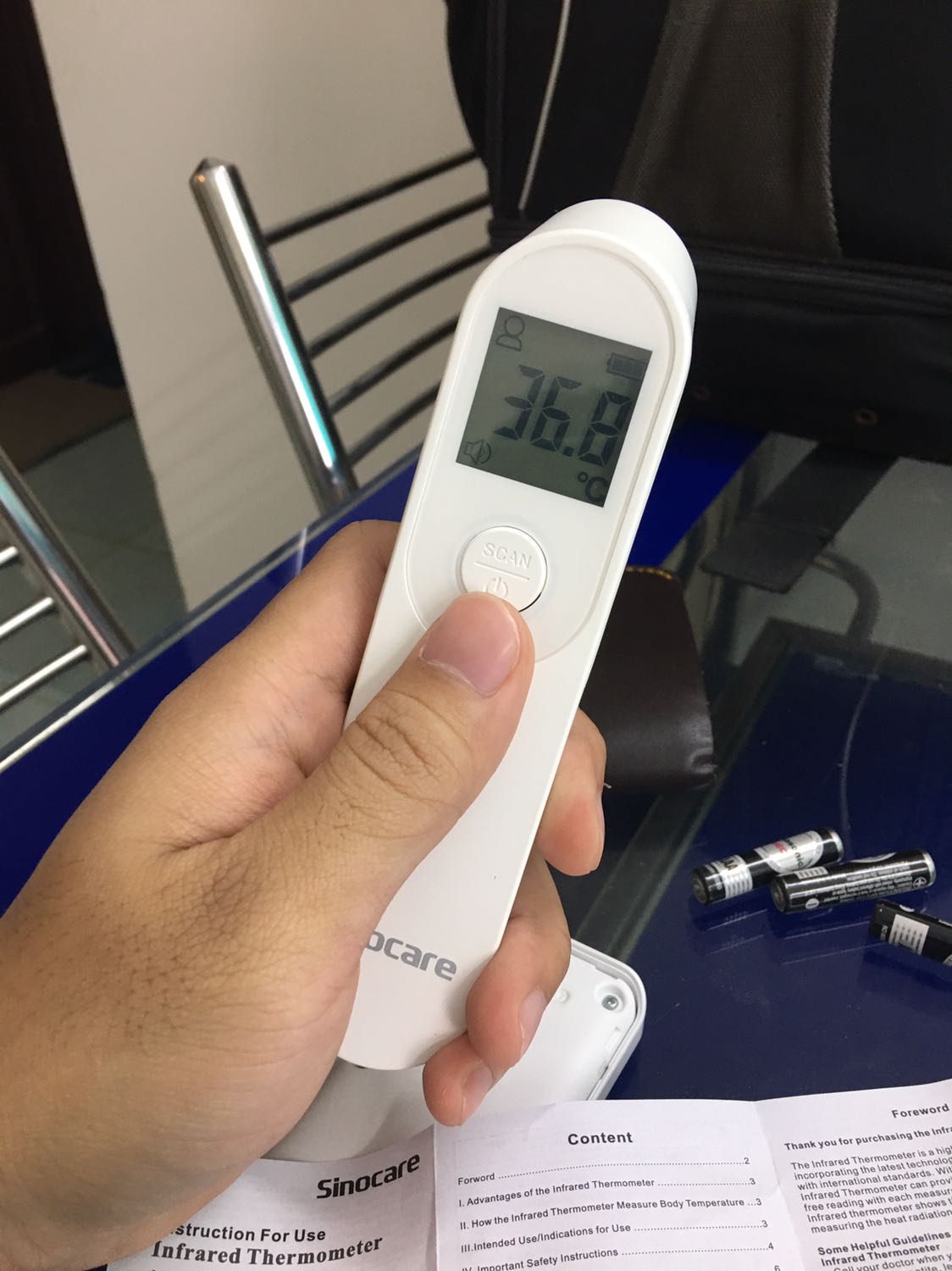 Đã nhận được hàng hình như sản phẩm này đã qua sử dụng, nhiệt độ đo cao thì chỉ hiển thị ( hi) thấp thì (lo) nên cũng không rõ là cao bao nhiêu hoặc thấp bao nhiêu Đã nhận được hàng hình như sản phẩm này đã qua sử dụng, nhiệt độ đo cao thì chỉ hiển thị ( hi) thấp thì (lo) nên cũng không rõ là cao bao nhiêu hoặc thấp bao nhiêu