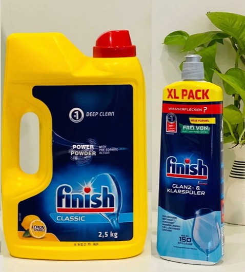 Sản phẩm tốt. Chén đĩa xoong nồi rửa xong khá sạch.