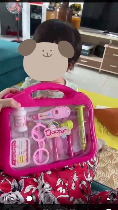 Cháu mình mê lắm