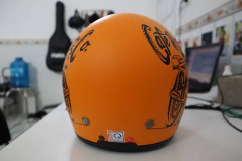 Qúa đẹp luôn, lần đầu mình mua nón 460k để trãi nghiệm, màu đẹp, chắc chắn, đi phượt chụp hình màu bao nổi bật...