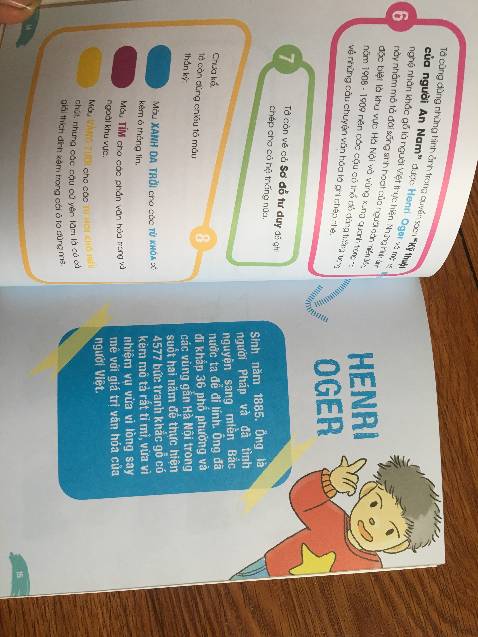 Cuốn sách sặc sỡ cho trẻ em, nhưng gu màu sắc hơi bị quá đà. Dù sao kiến thức cũng tạm ổn.